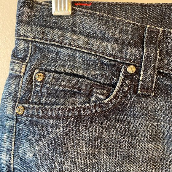 7 For All Mankind Denim Jean shorts - Picture 2 of 8